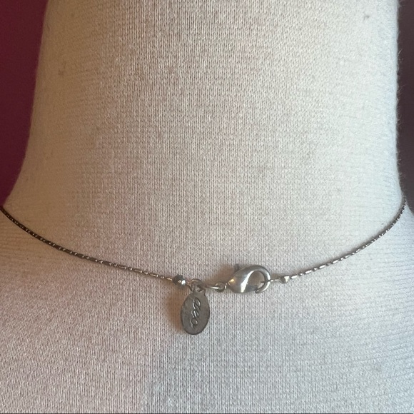 Necklace with balls in different colors with crystals - Picture 4 of 5